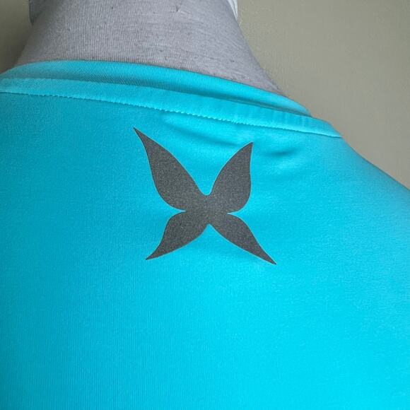 NWT Kari Traa Myrbla Tee SMALL Blue Training Running Hiking Athletic Workout Gym - Picture 7 of 10